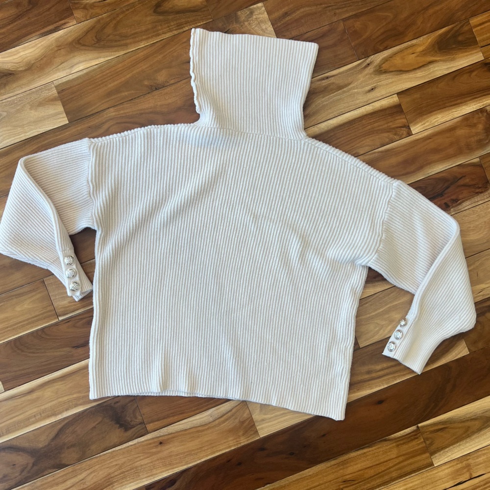 Ribbed Turtleneck Sweater - image 6